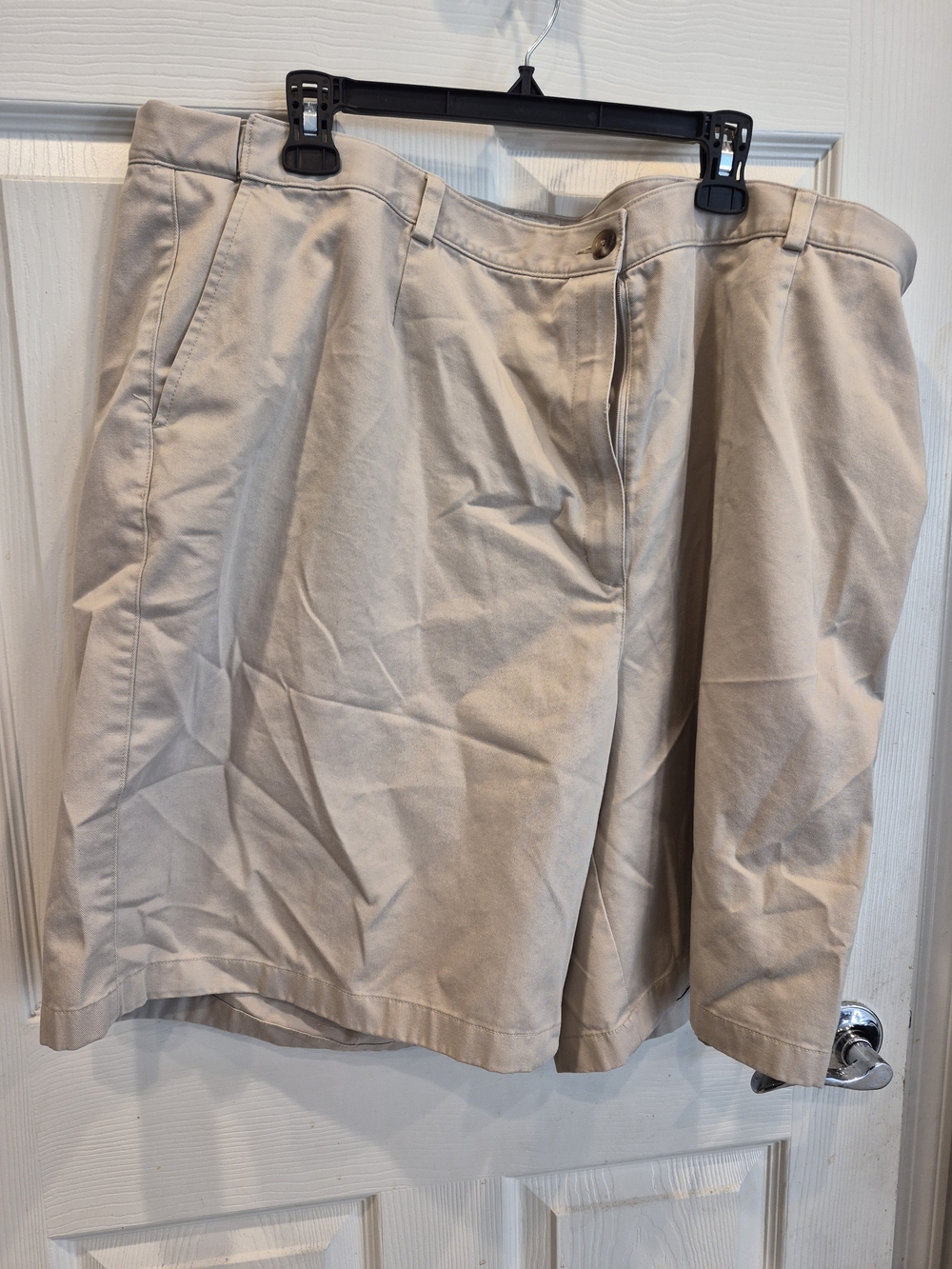 5/25 Khaki Cotton Blend Shorts
